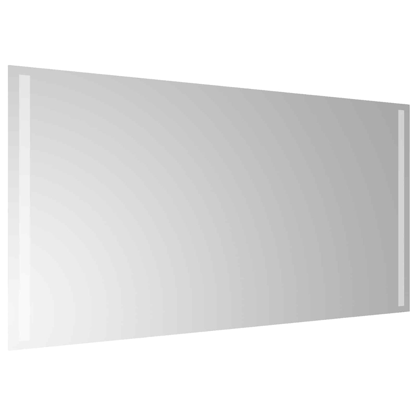 LED Bathroom Mirror Transparent 100 x 50 cm Tempered Glass