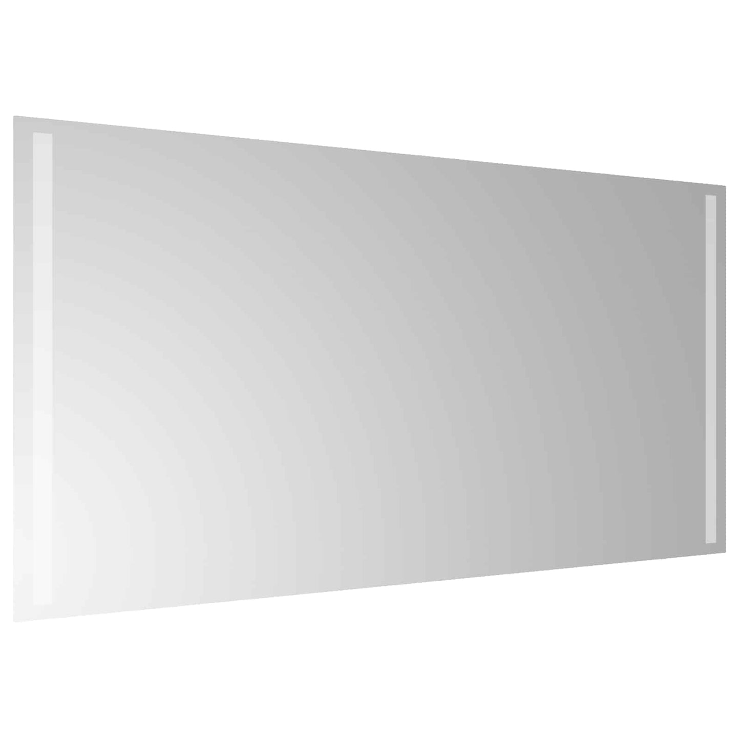 LED Bathroom Mirror Transparent 100 x 60 cm Tempered Glass