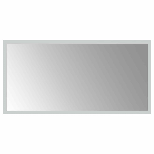 LED Bathroom Mirror Transparent 60 x 30 cm Tempered Glass