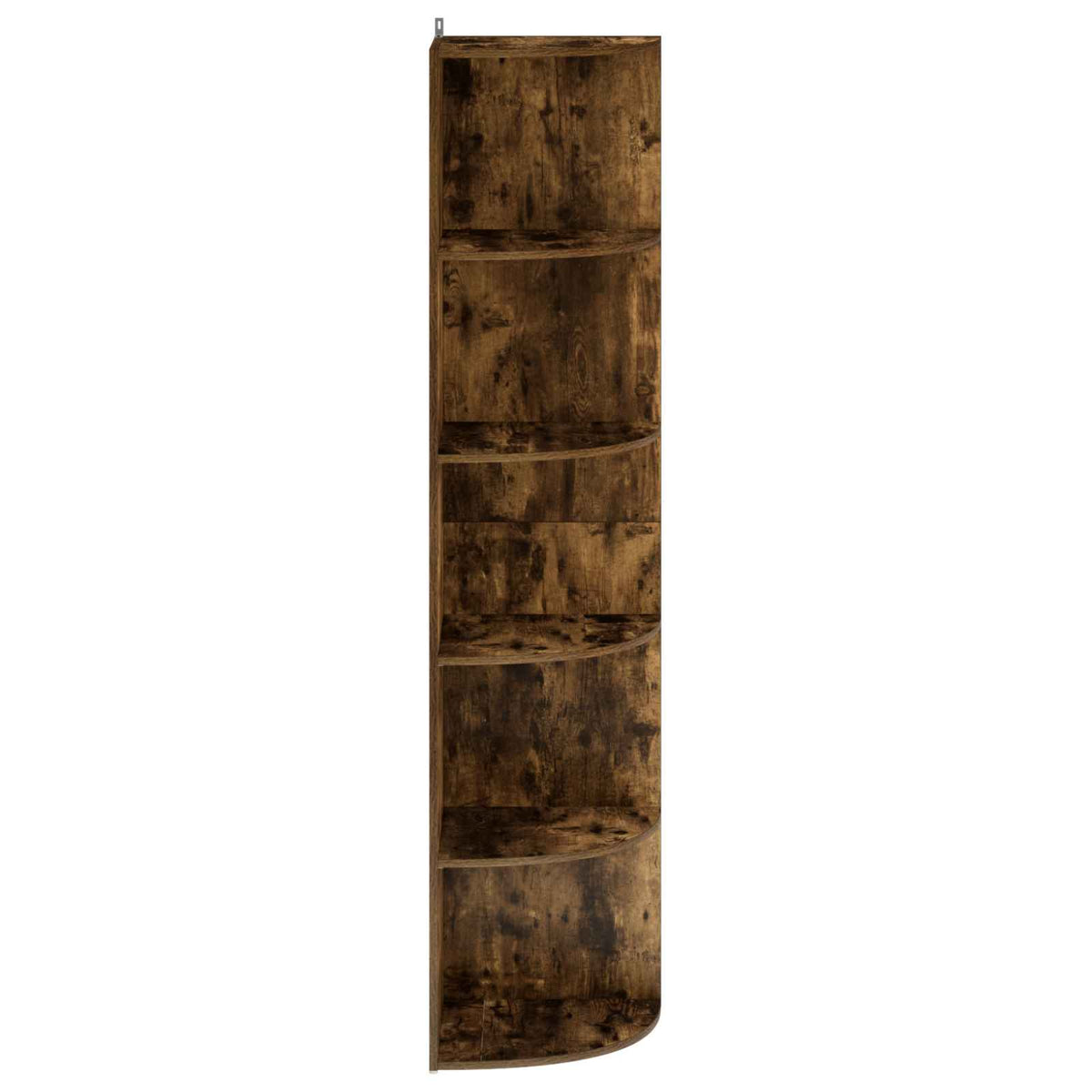 Corner Shelf 5-Tier 41.5 x 41.5 x 178 cm Engineered Wood