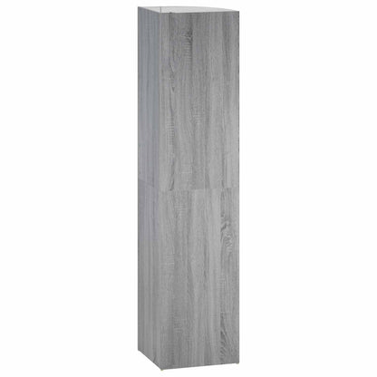Corner Shelf 5-Tier 41.5 x 41.5 x 178 cm Engineered Wood