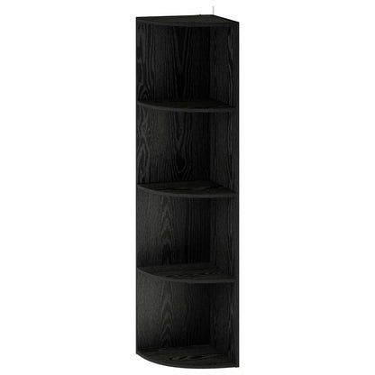 Corner Shelf 4-Tier 41.5 x 41.5 x 143 cm Engineered Wood