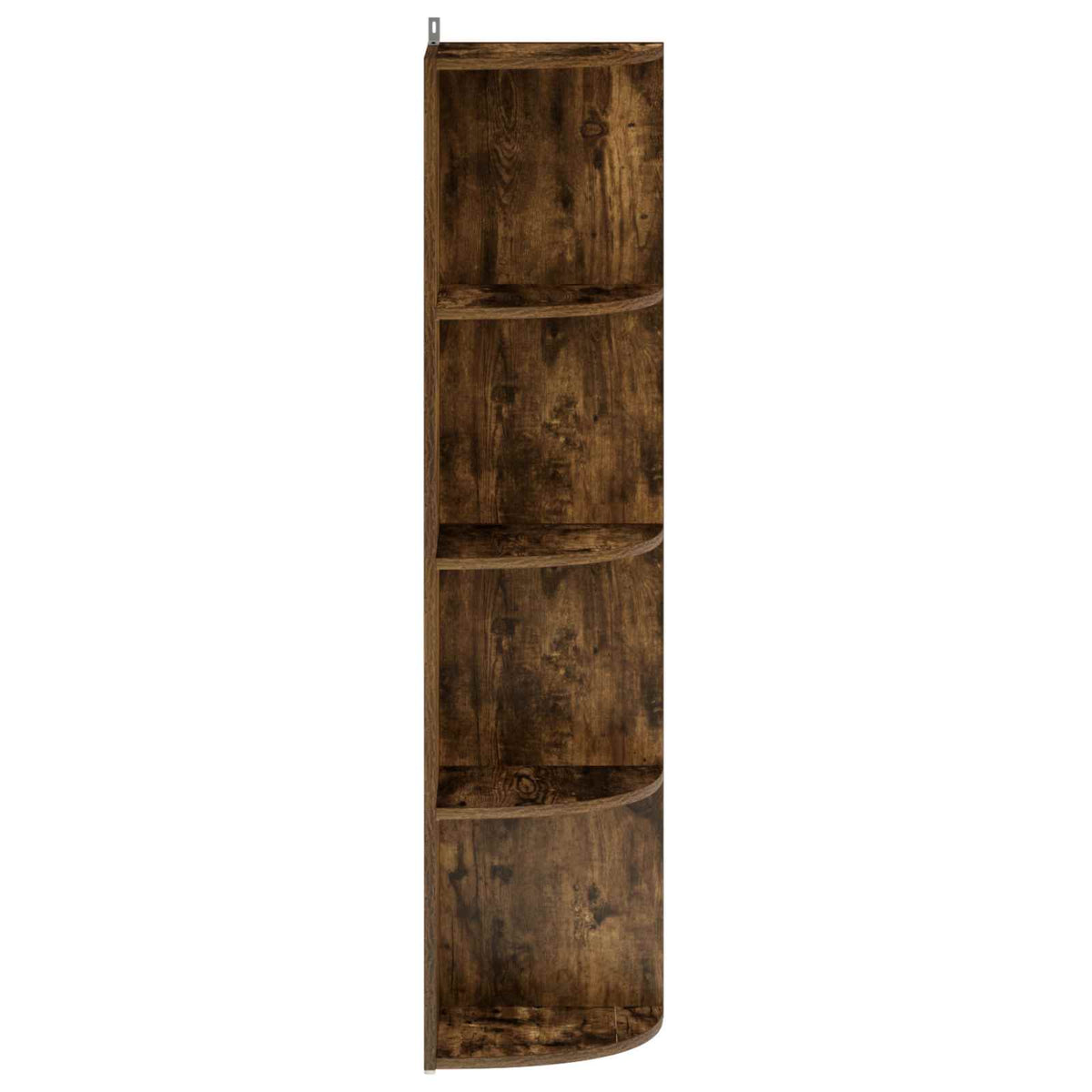 Corner Shelf 4-Tier 41.5 x 41.5 x 143 cm Engineered Wood