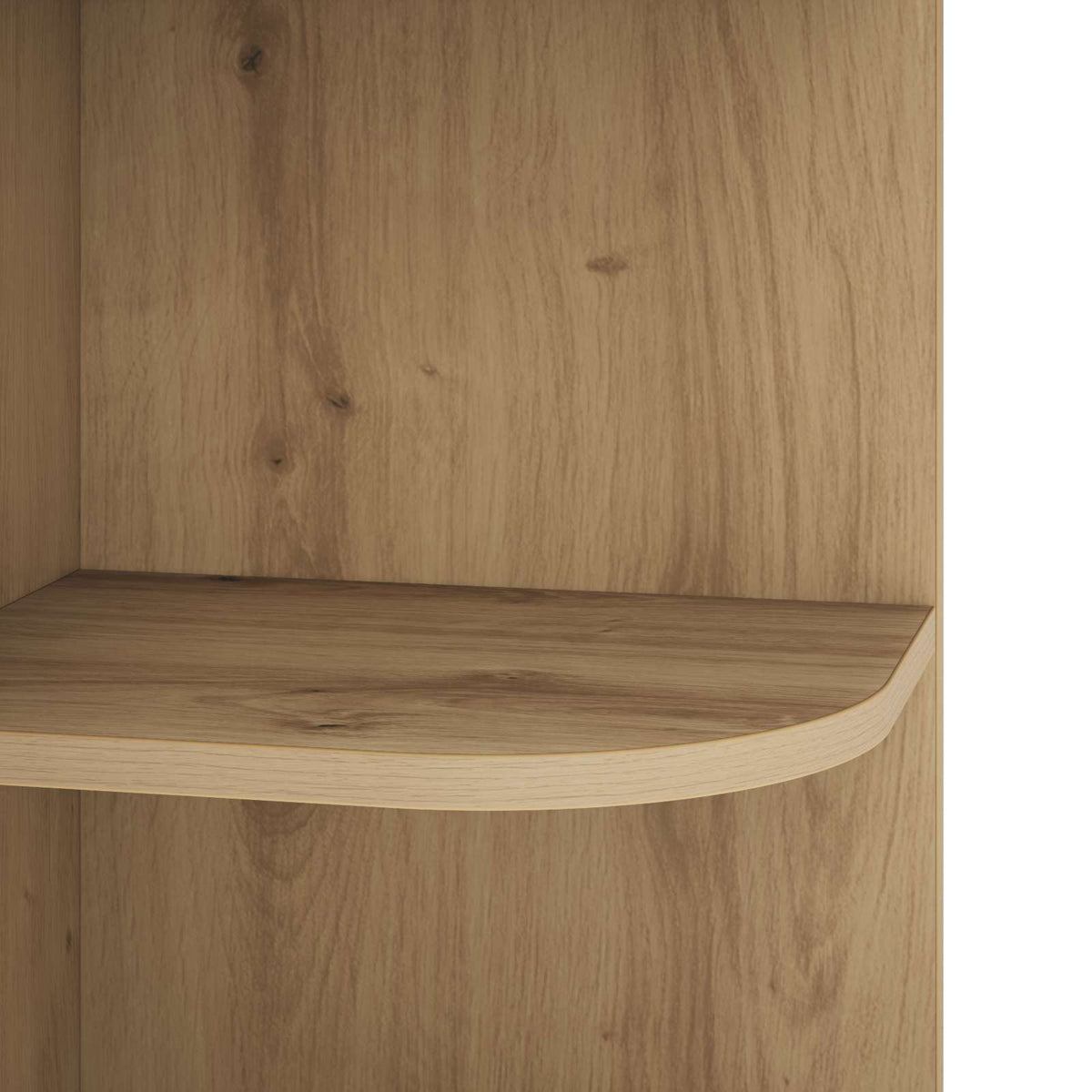 Corner Shelf 4-Tier 41.5 x 41.5 x 143 cm Engineered Wood