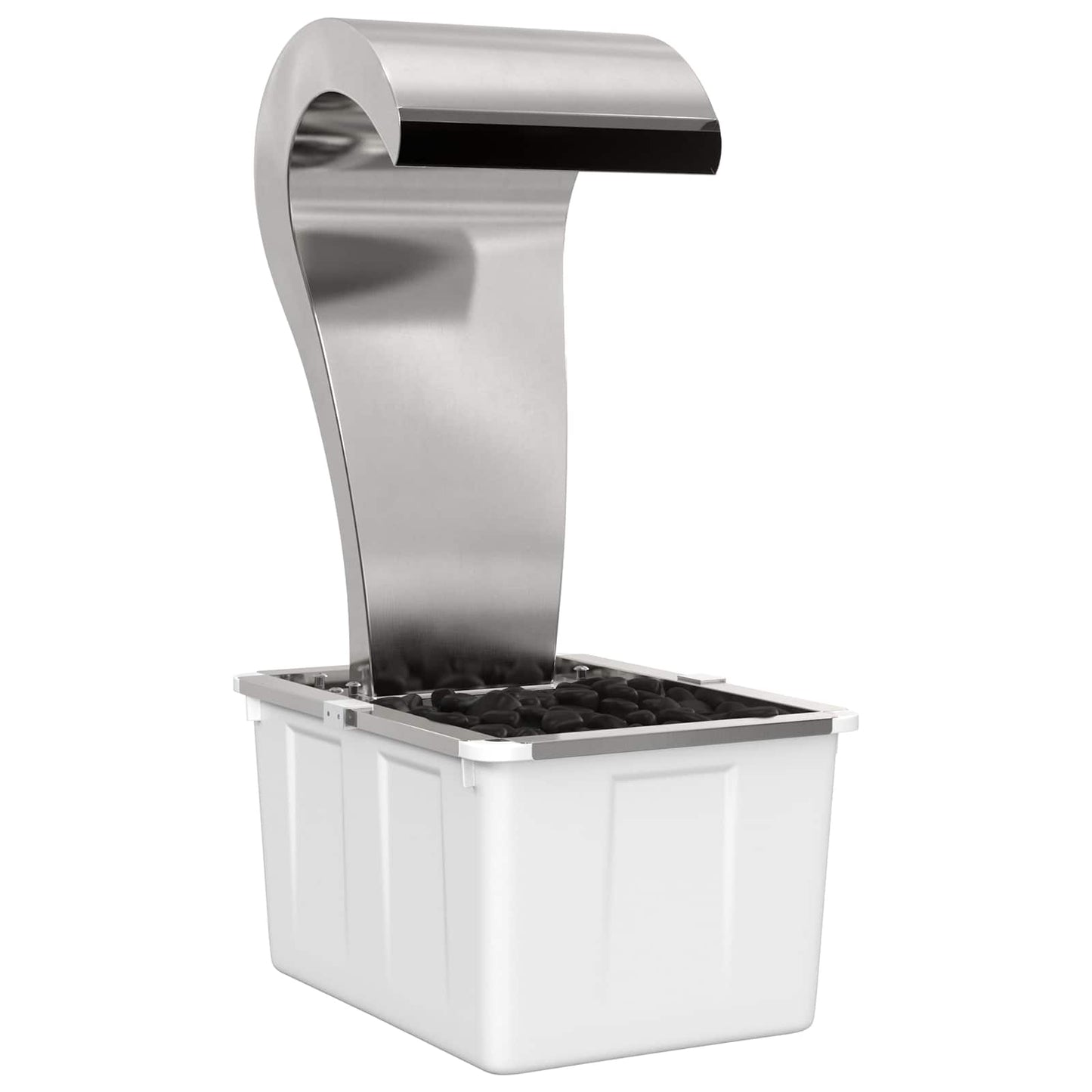 Garden Waterfall Stainless Steel 304 54.5 x 34 x 83 cm Silver