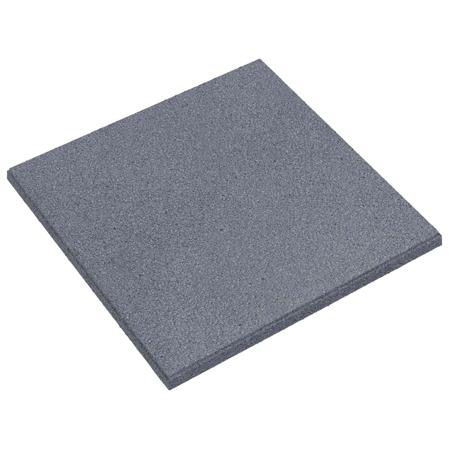 Fall Protection Tiles 12 pcs Grey 50 x 50 cm Rubber
