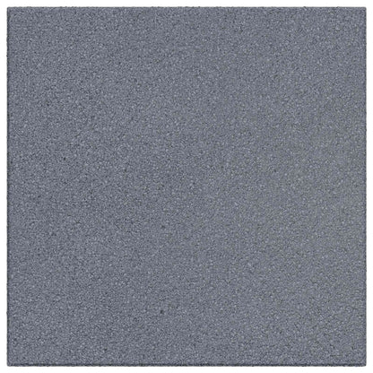Fall Protection Tiles 24 pcs Grey 50 x 50 cm Rubber