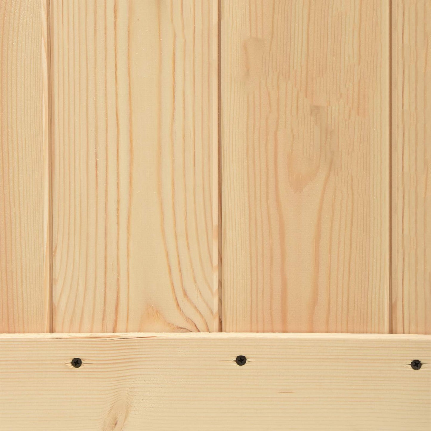 Sliding Door 90 x 210 cm Solid Pine Wood (Untreated)