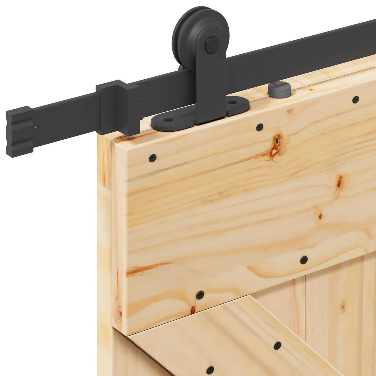 Sliding Door NARVIK Natural and Black