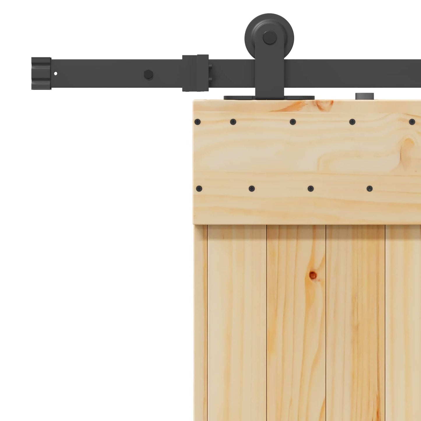 Sliding Door NARVIK Natural and Black