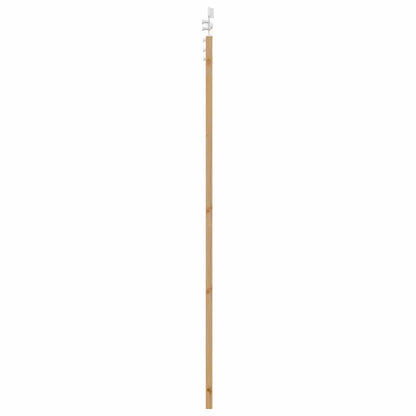 Sliding Door Natural and White 73.5 x 211 cm Solid Pine Wood