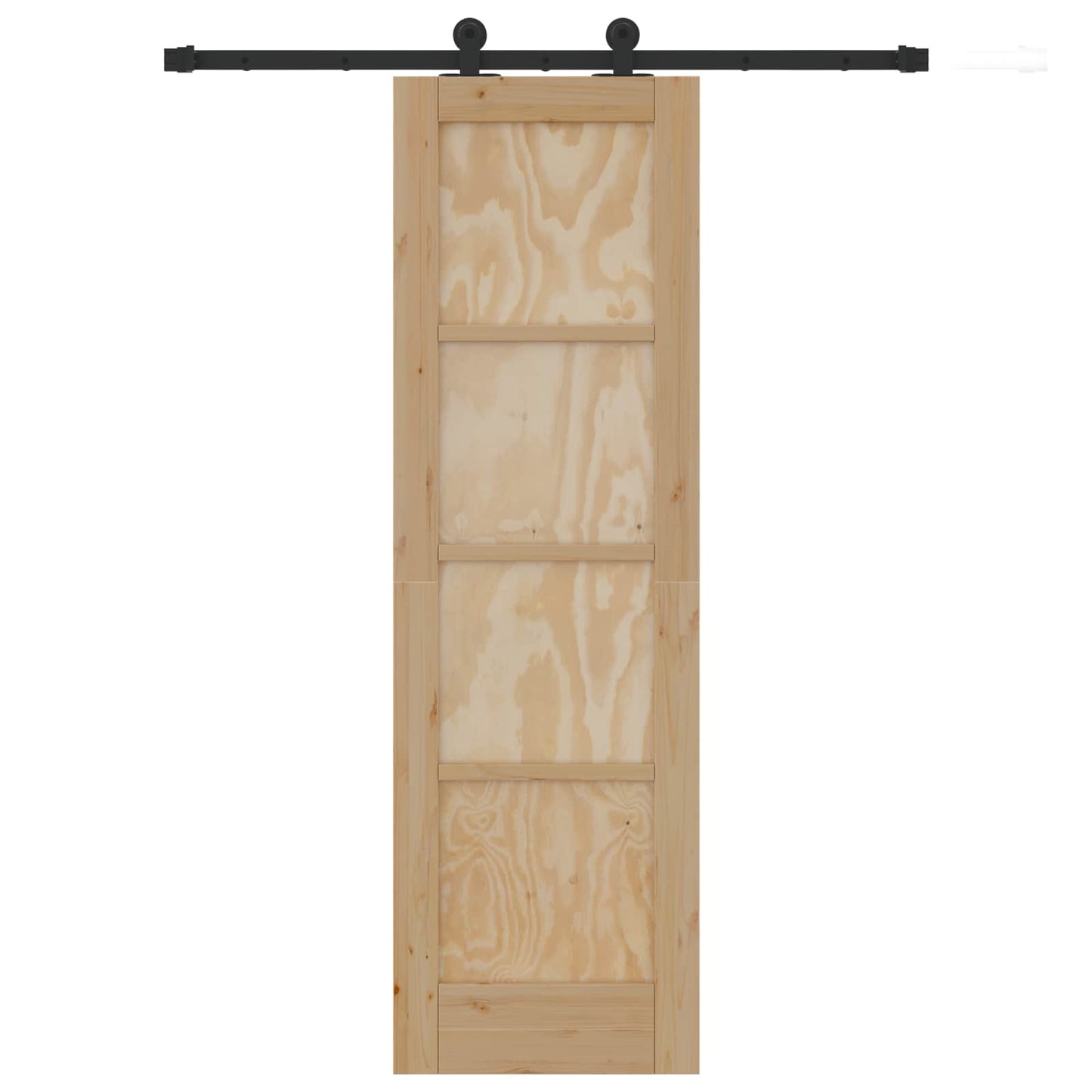 Sliding Door ORKDAL Natural 61 x 198.5 cm Solid Pine Wood