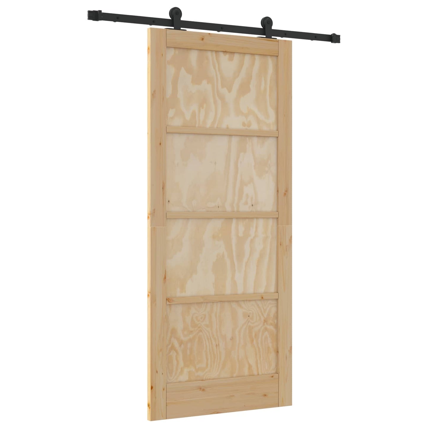 Sliding Door ORKDAL Natural 86 x 198.5 cm Solid Pine Wood
