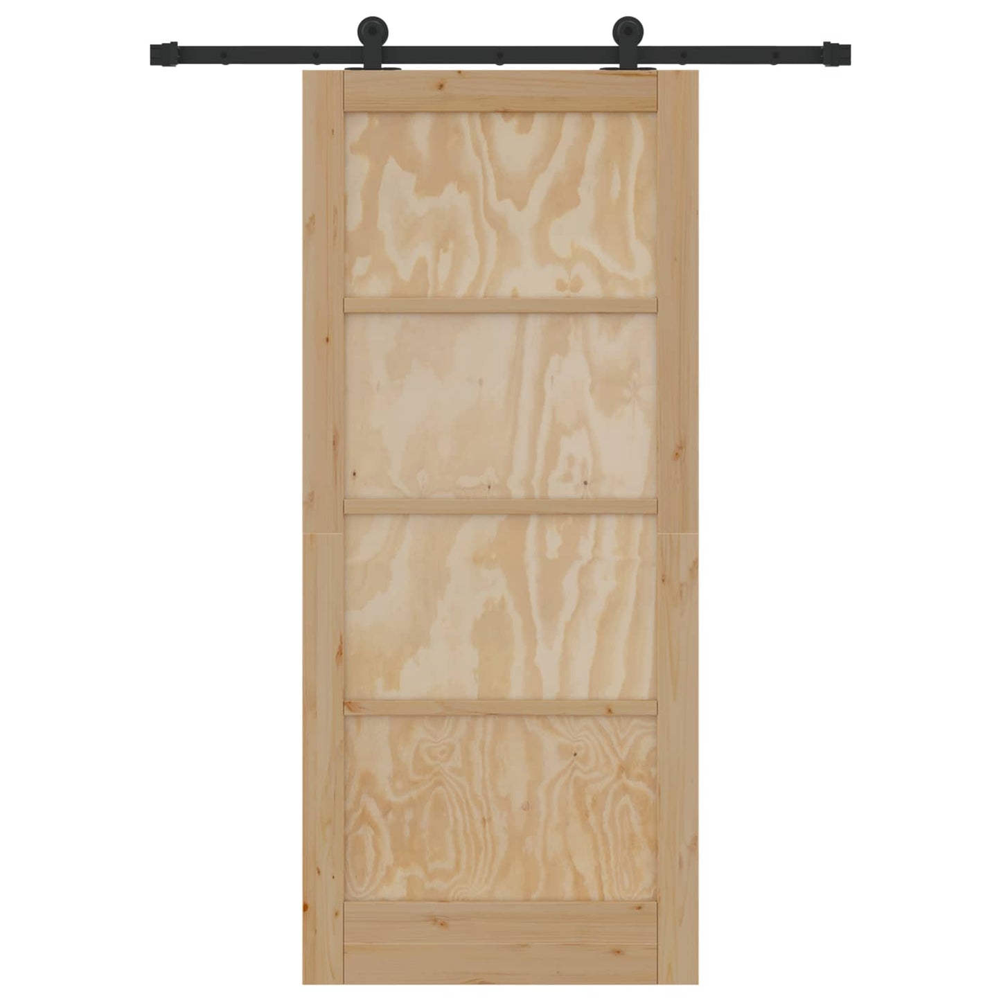 Sliding Door ORKDAL Natural 86 x 198.5 cm Solid Pine Wood