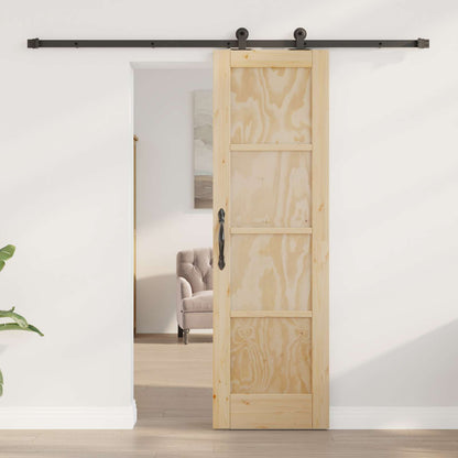 Sliding Door ORKDAL Natural 61 x 198.5 cm Solid Pine Wood