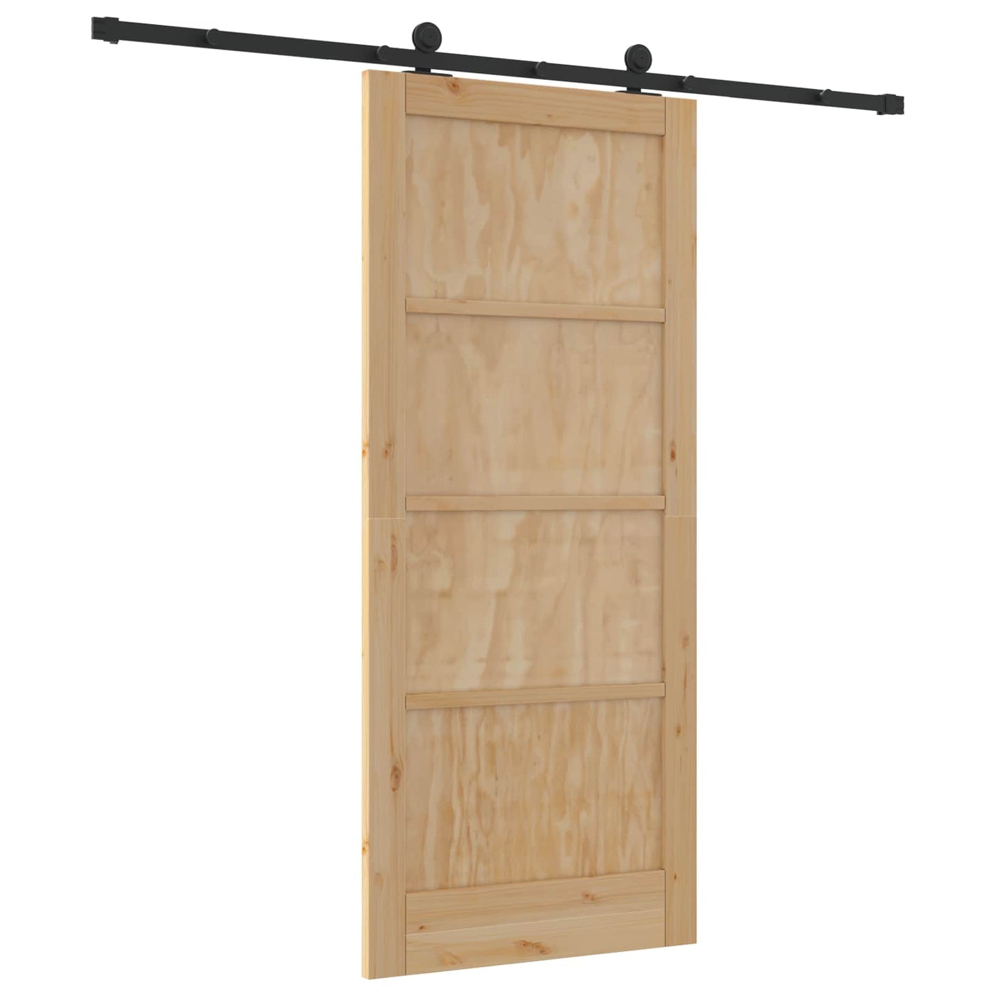 Sliding Door ORKDAL Natural 86 x 198.5 cm Solid Pine Wood