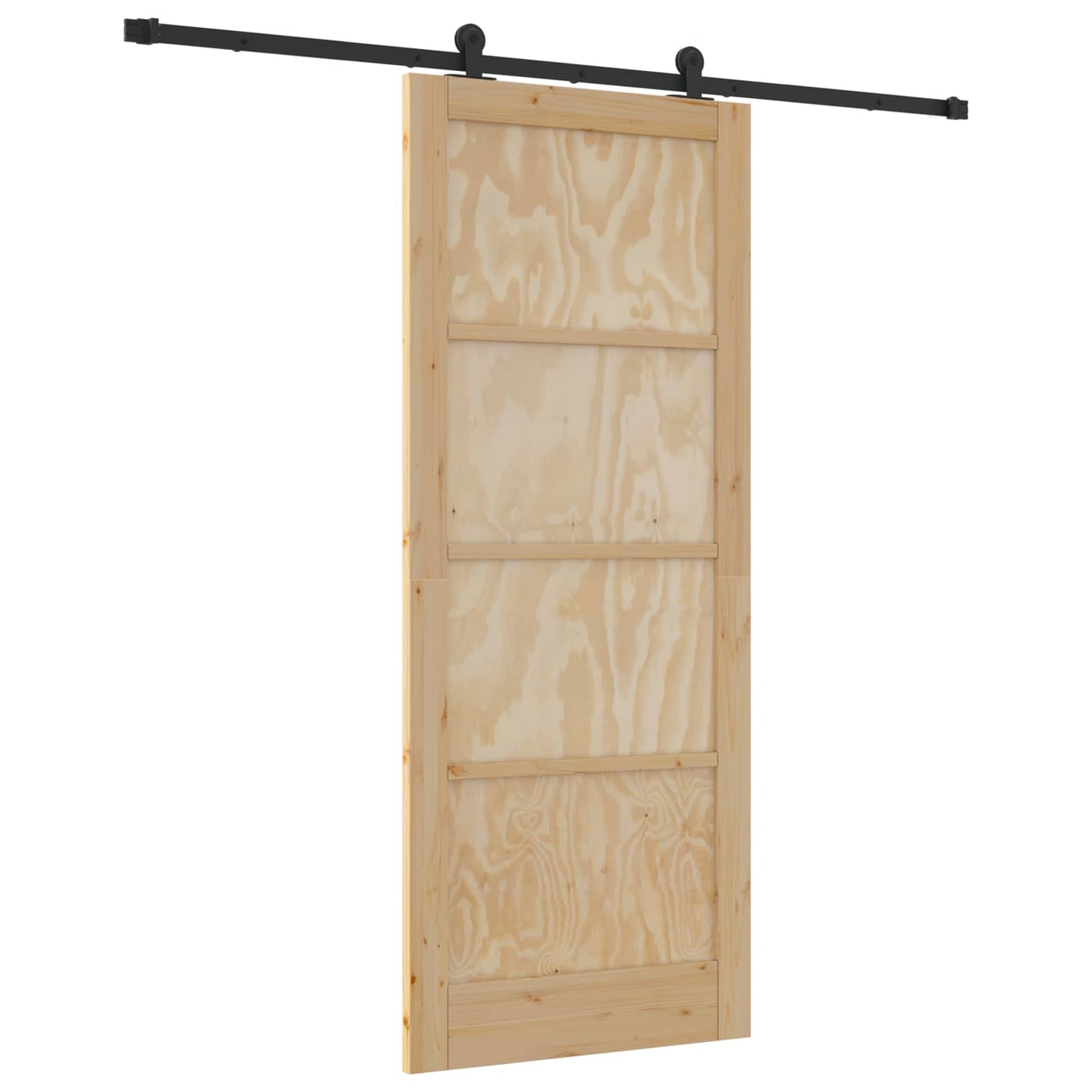 Sliding Door ORKDAL Natural 86 x 211 cm Solid Pine Wood
