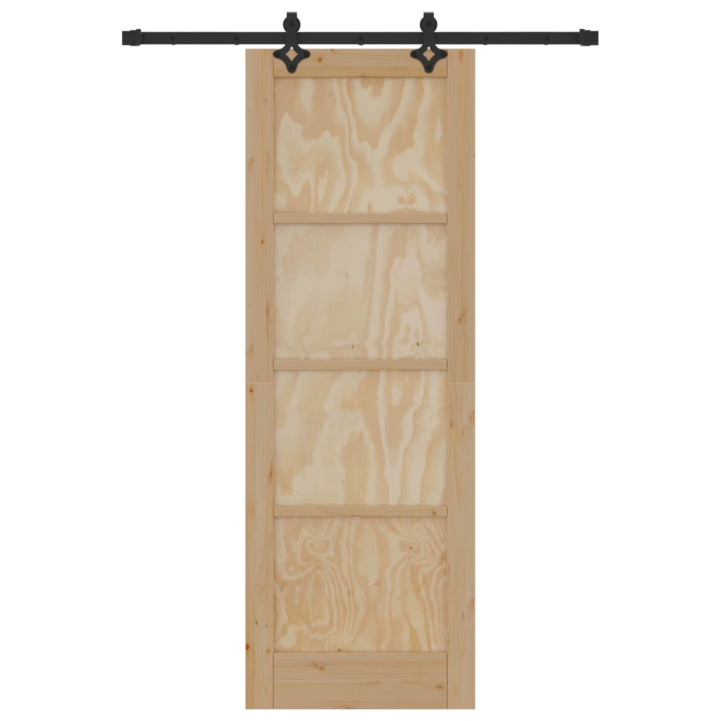 Sliding Door ORKDAL Natural 73.5 x 211 cm Solid Pine Wood