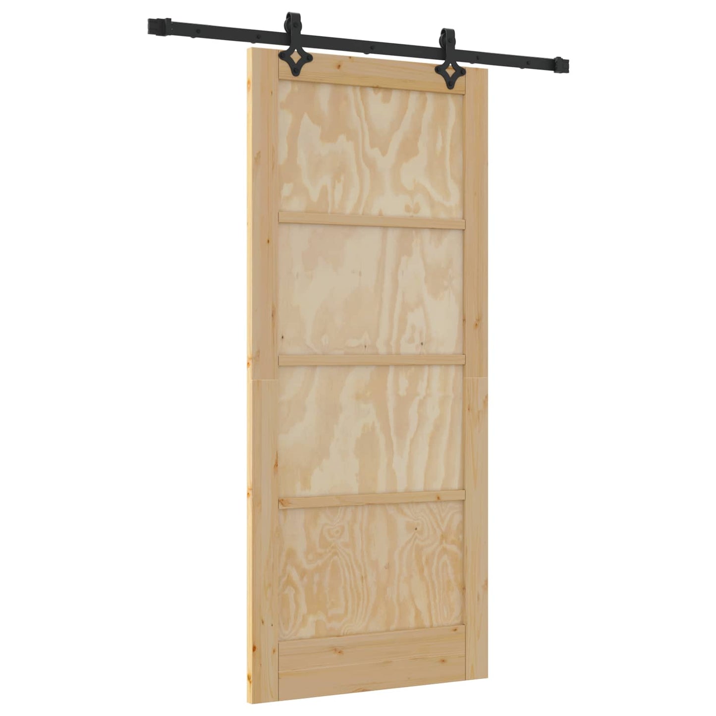Sliding Door ORKDAL Natural 86 x 198.5 cm Solid Pine Wood