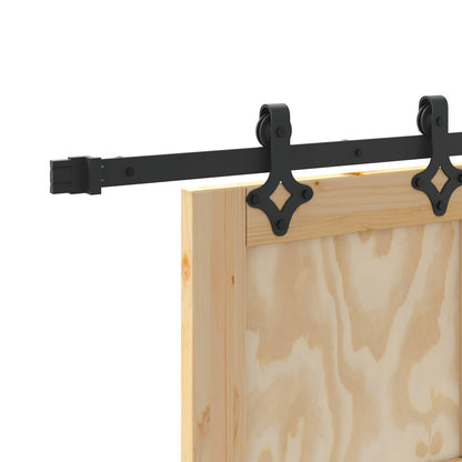 Sliding Door ORKDAL Natural 61 x 198.5 cm Solid Pine Wood