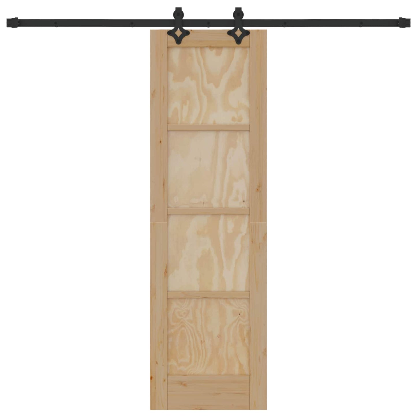 Sliding Door ORKDAL Natural 61 x 198.5 cm Solid Pine Wood