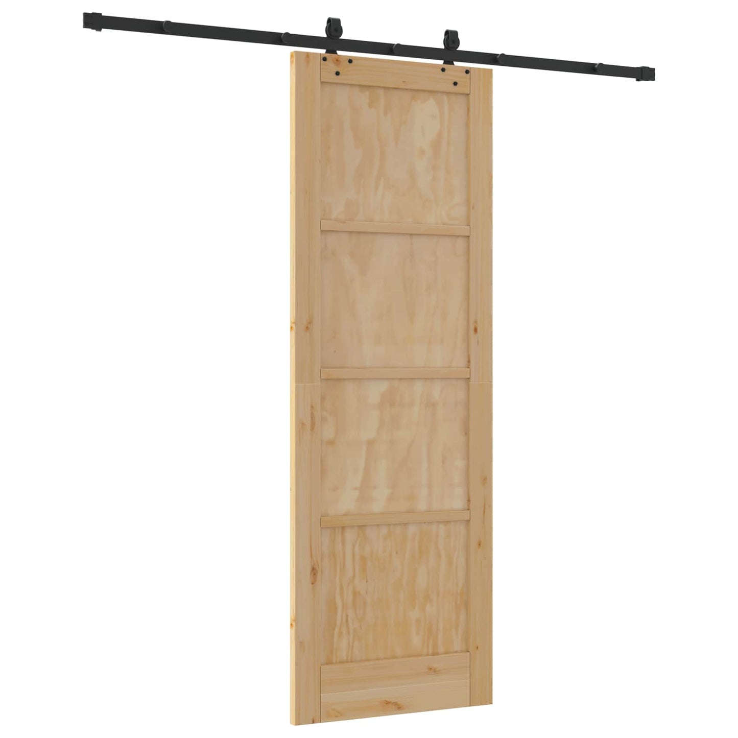 Sliding Door ORKDAL Natural 73.5 x 211 cm Solid Pine Wood