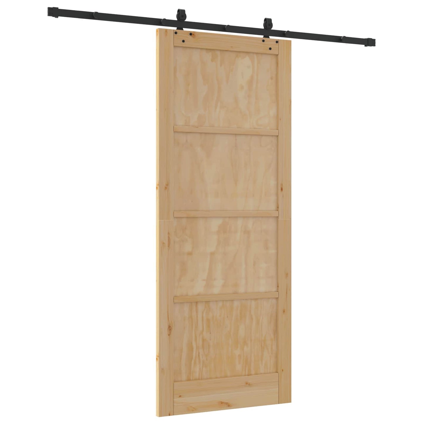 Sliding Door ORKDAL Natural 86 x 211 cm Solid Pine Wood