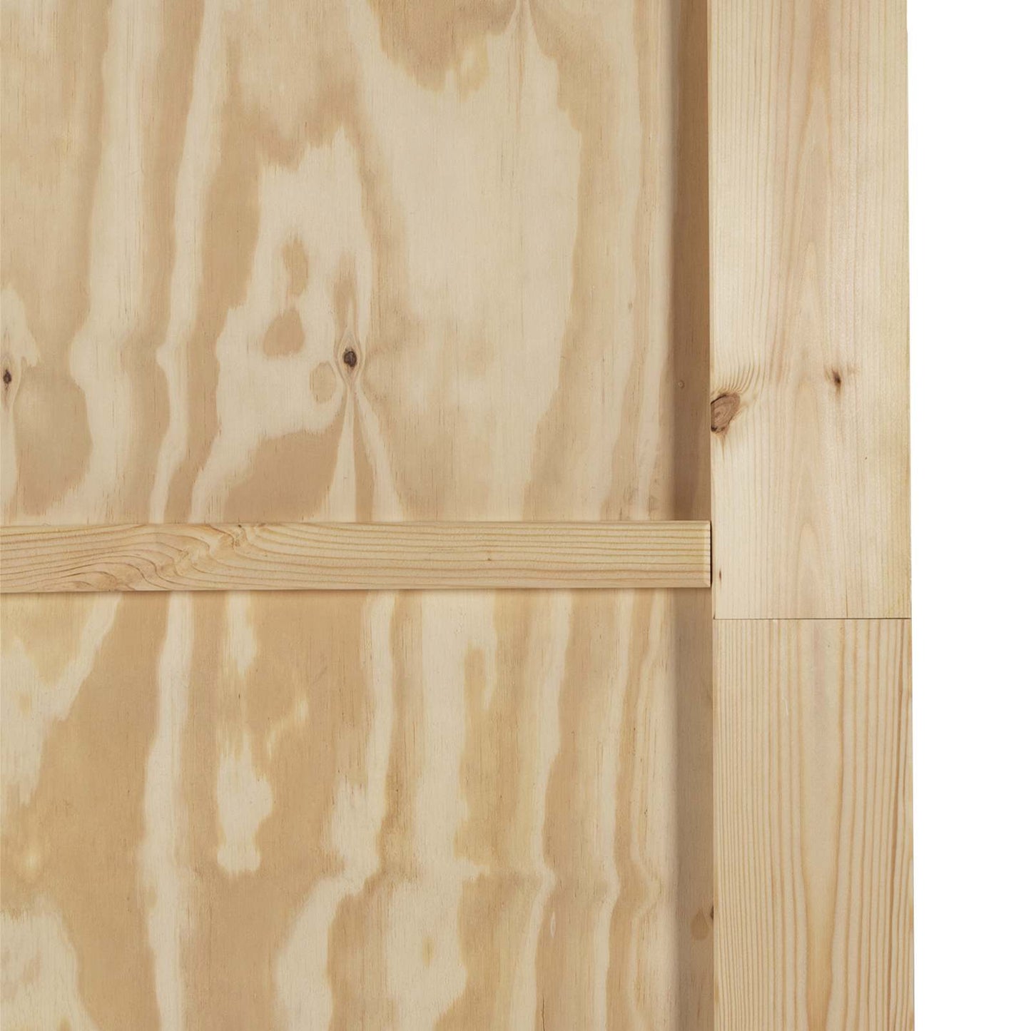 Sliding Door ORKDAL Natural and Black 73.5 x 211 cm