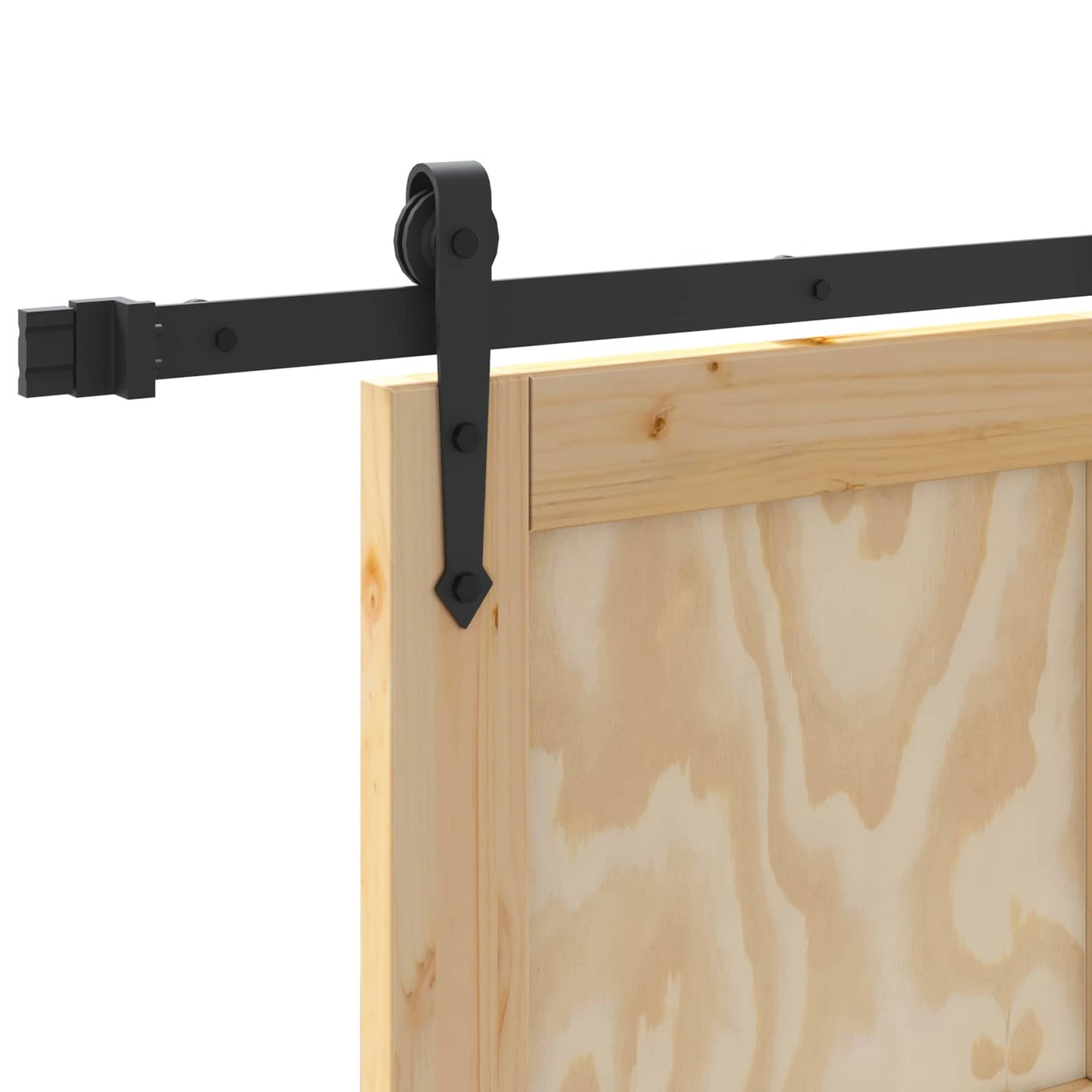 Sliding Door ORKDAL Natural and Black 73.5 x 211 cm