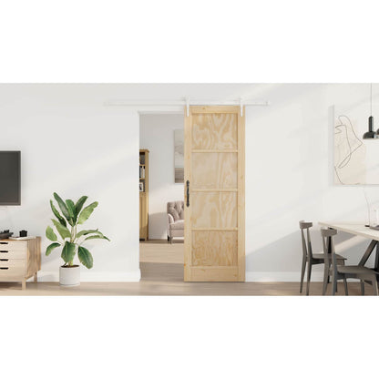 Sliding Door ORKDAL Natural and White 73.5 x 211 cm