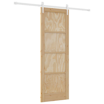 Sliding Door ORKDAL Natural and White 73.5 x 211 cm