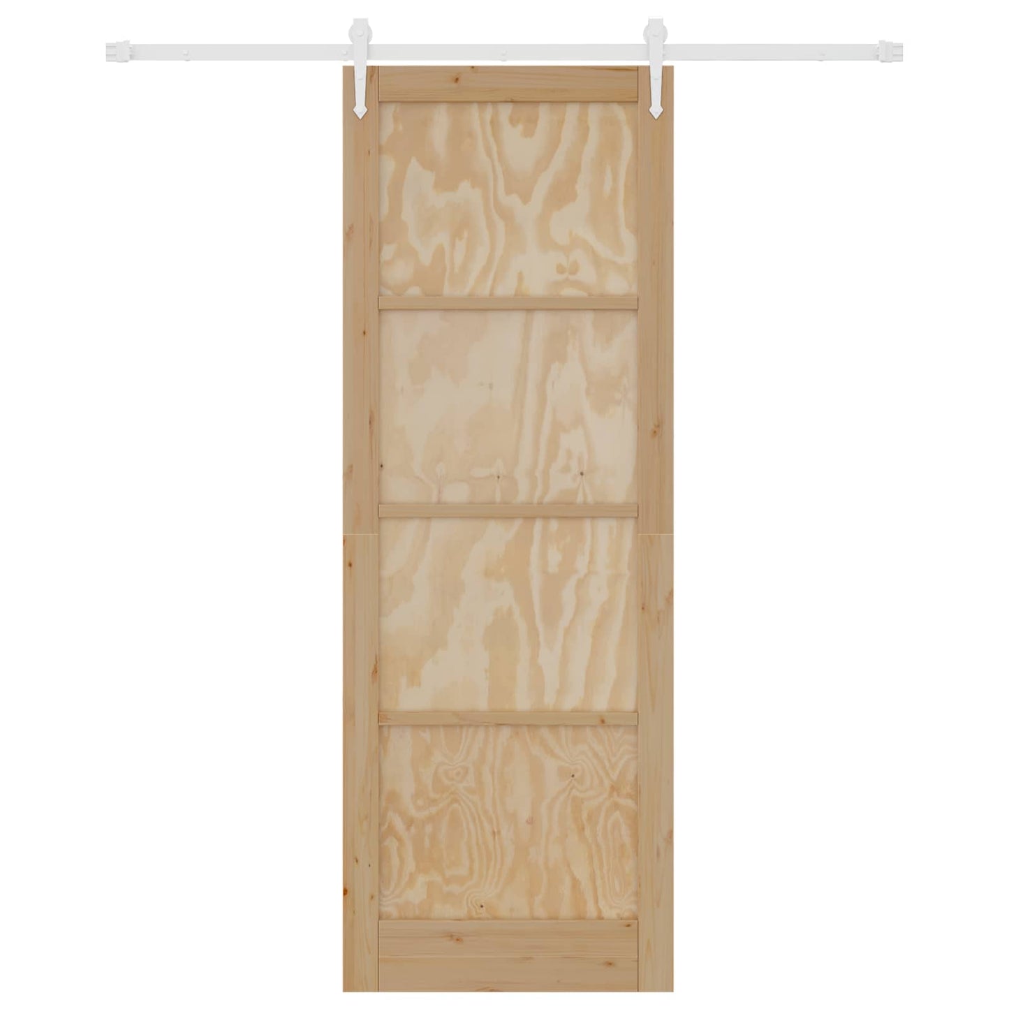 Sliding Door ORKDAL Natural and White 83 x 232 cm