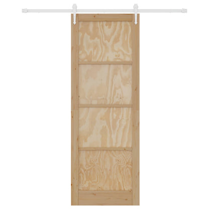 Sliding Door ORKDAL Natural and White 83 x 232 cm