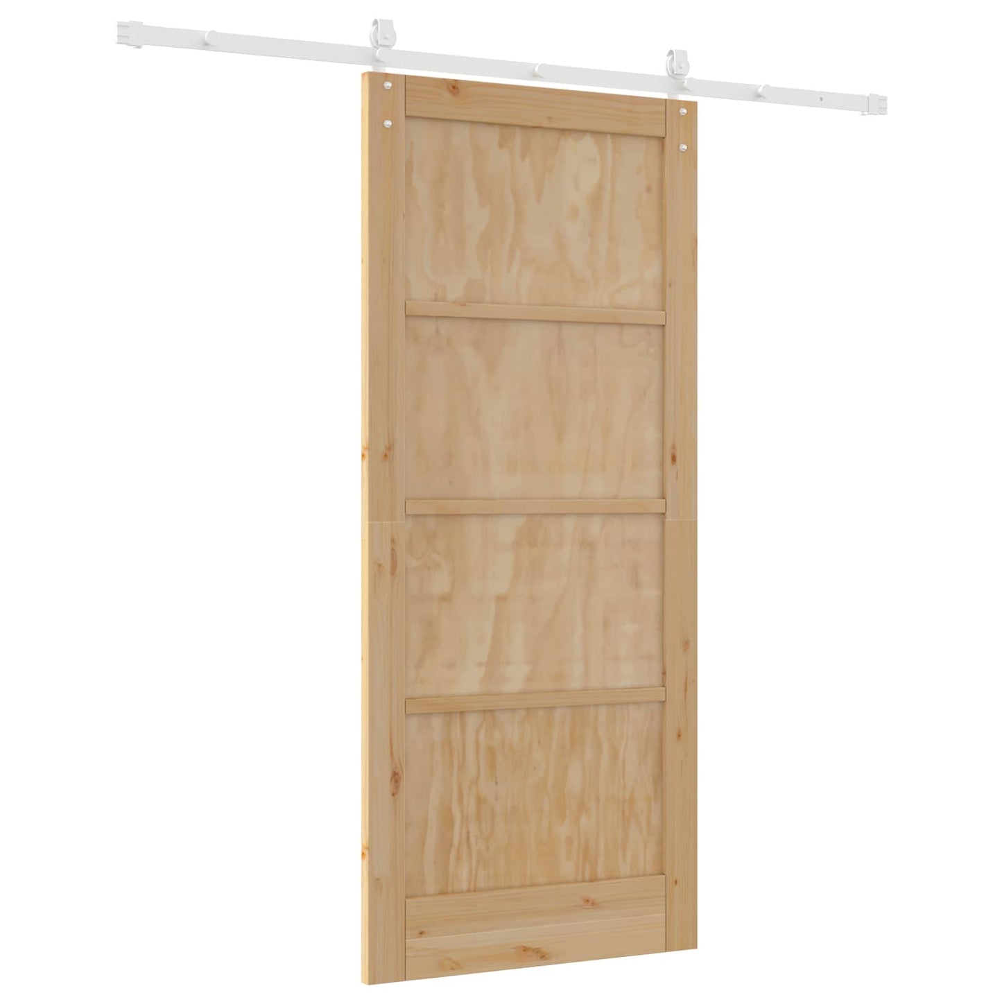 Sliding Door ORKDAL Natural and White 86 x 198.5 cm