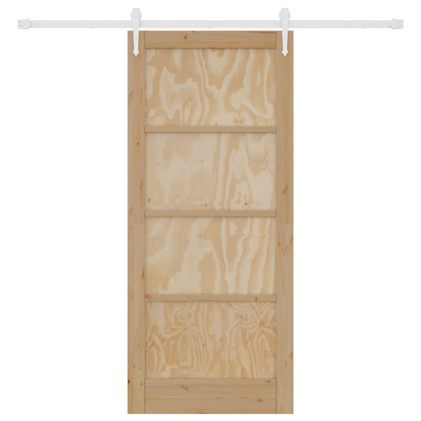 Sliding Door ORKDAL Natural and White 86 x 198.5 cm