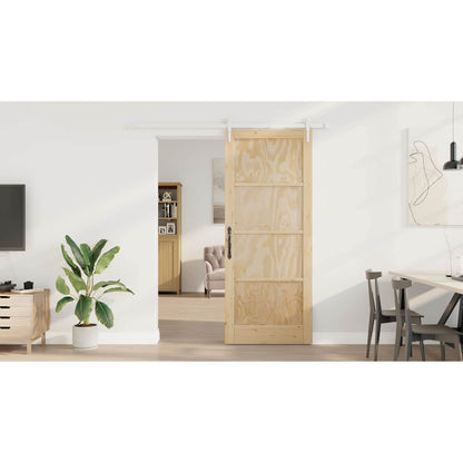 Sliding Door ORKDAL Natural and White 86 x 211 cm
