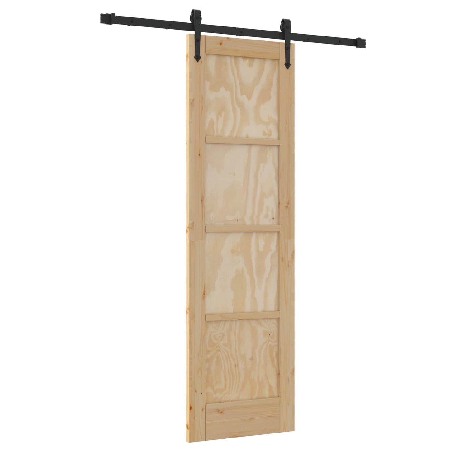 Sliding Door ORKDAL Natural 61 x 198.5 cm Solid Pine Wood