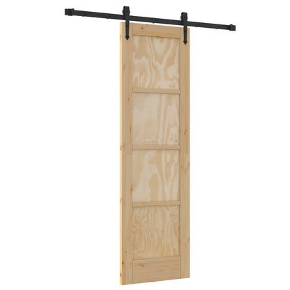 Sliding Door ORKDAL Natural 61 x 198.5 cm Solid Pine Wood