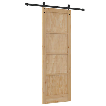 Sliding Door ORKDAL Natural 73.5 x 211 cm Solid Pine Wood