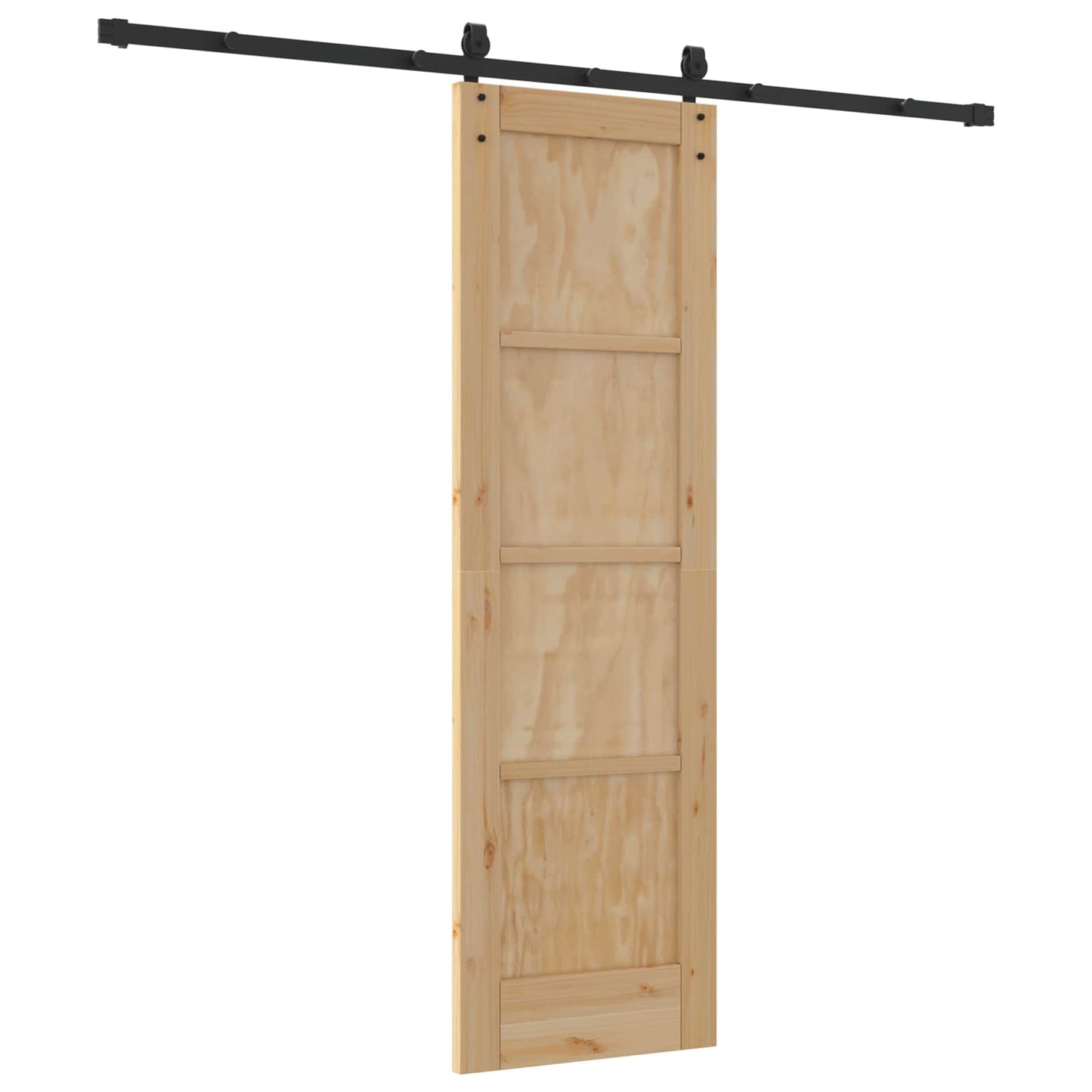 Sliding Door ORKDAL Natural 61 x 198.5 cm Solid Pine Wood