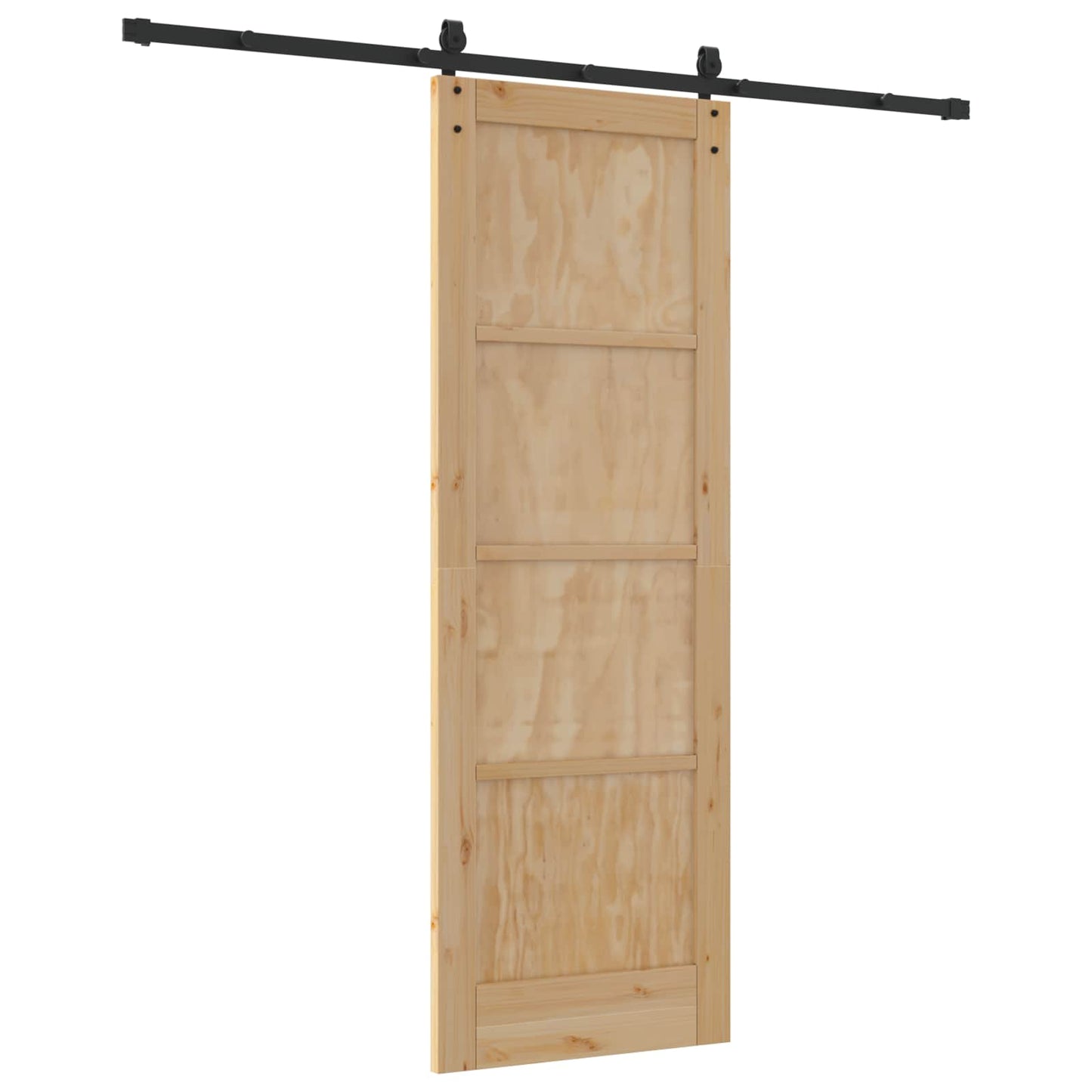 Sliding Door ORKDAL Natural 73.5 x 211 cm Solid Pine Wood
