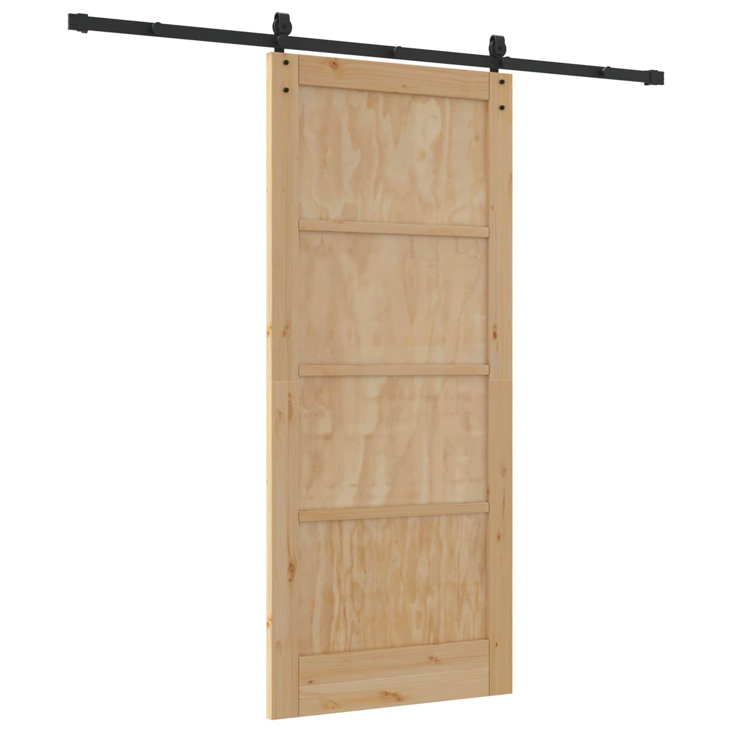 Sliding Door ORKDAL Natural 86 x 198.5 cm Solid Pine Wood