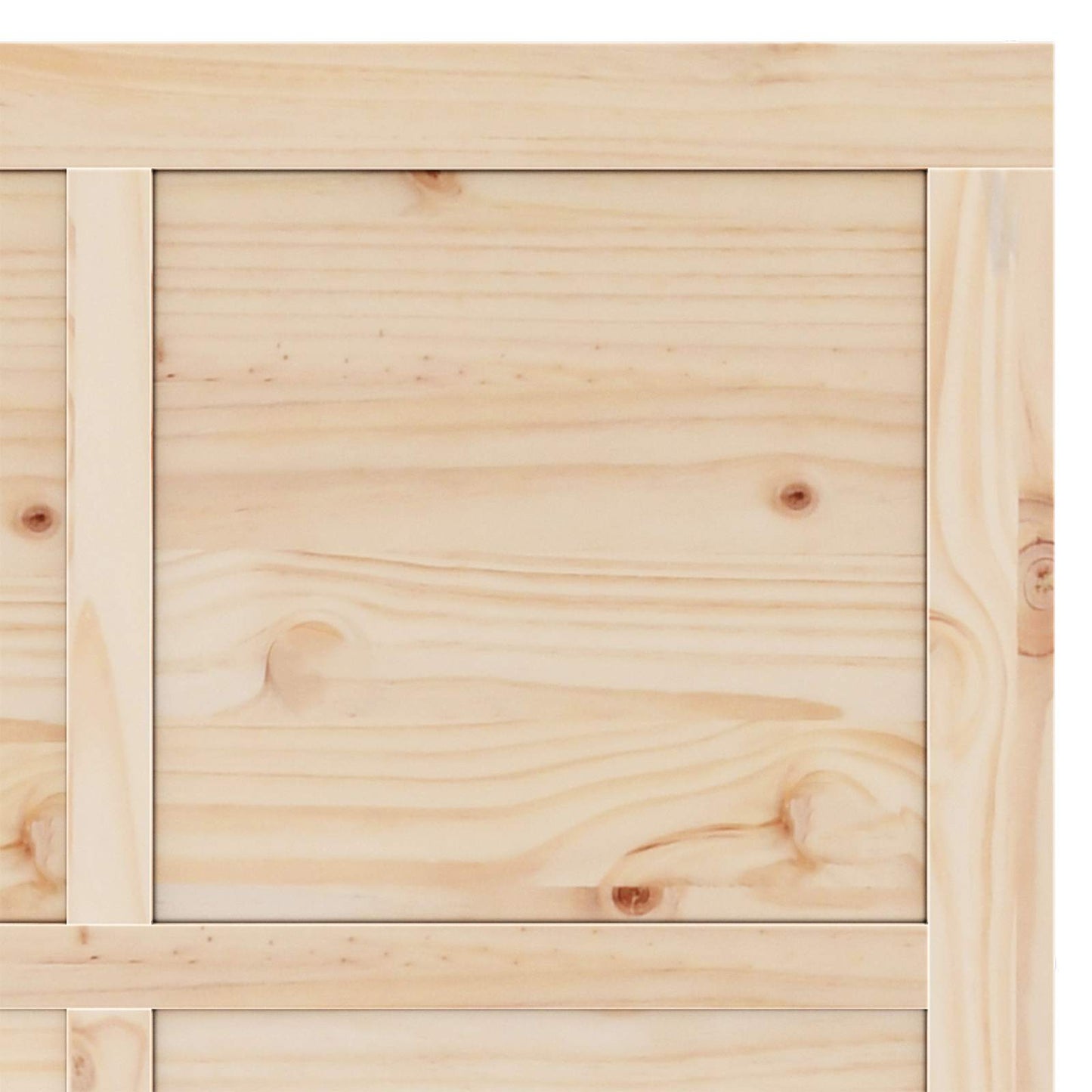Sliding Door Natural 80 x 208 cm Solid Pine Wood