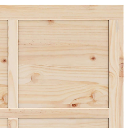 Sliding Door Natural 80 x 208 cm Solid Pine Wood