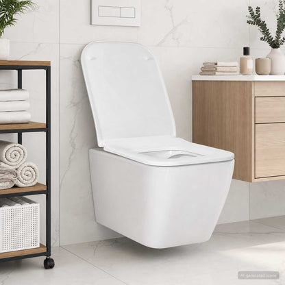 Wall-hung Toilet Ceramic White