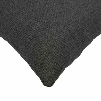 Throw Pillow 12 pcs HEERLEN Dark Grey 40 x 40 cm Fabric