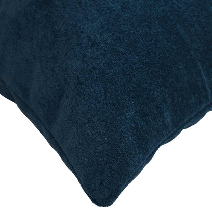 Cushion with Pillow HEERLEN 12 pcs Blue Microfiber Fleece