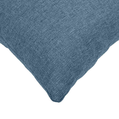 Throw Pillow 6 pcs HEERLEN Jeans Blue 40 x 60 cm Fabric