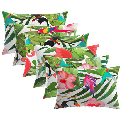 Cushion with Pillow HEERLEN 6 pcs Multicolour Polyester