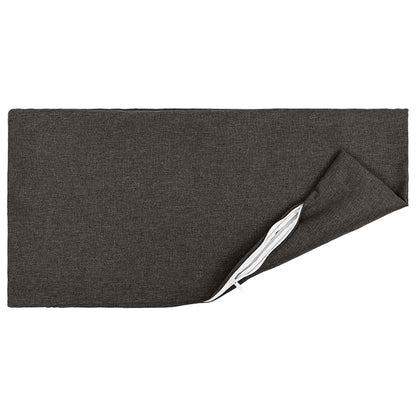 Throw Pillow 6 pcs HEERLEN Dark Grey 40 x 70 cm Fabric